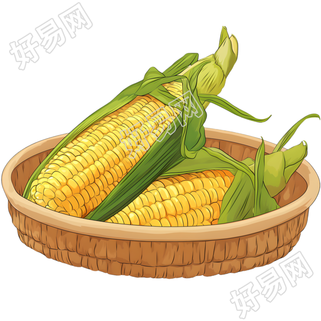 玉米透明背景素材