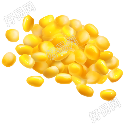 玉米粒图形素材
