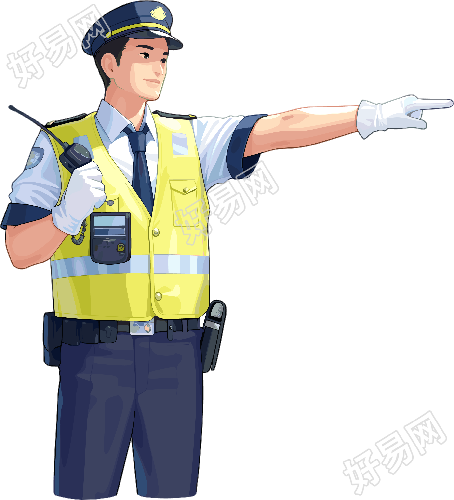 交警高清图形素材