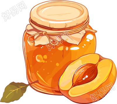杏子酱插画设计元素