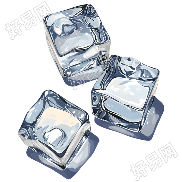 不锈钢冰块元素