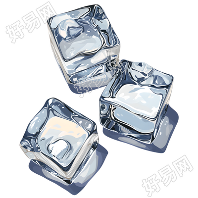 不锈钢冰块元素