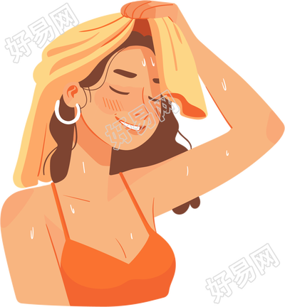 中暑女孩夏季防暑插图