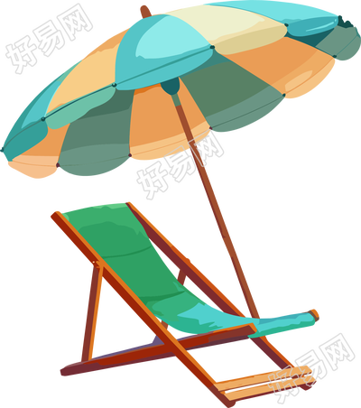 海滩躺椅夏季防暑插图
