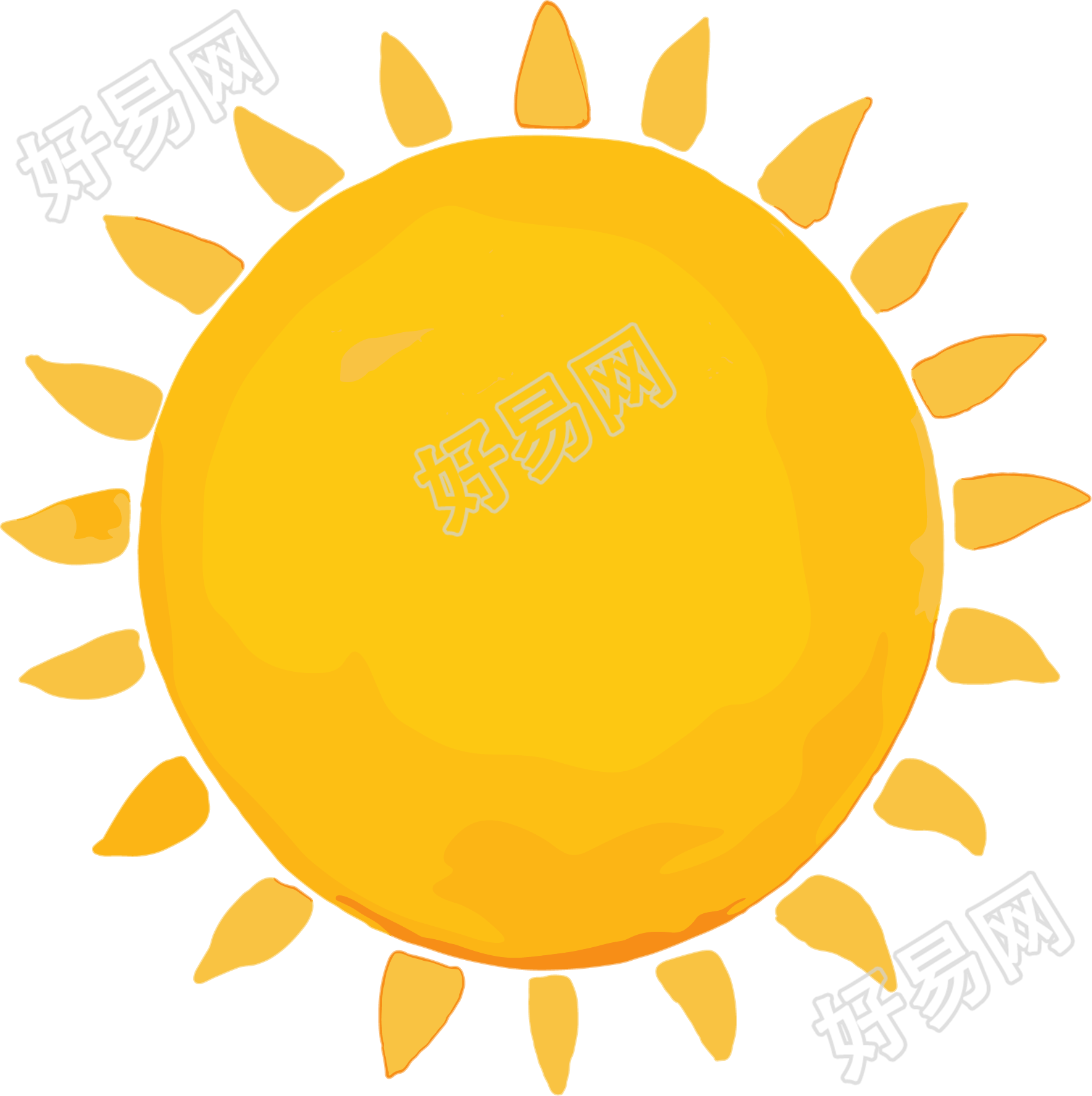 夏季防暑太阳插图