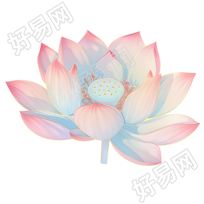 荷花夏天PNG素材