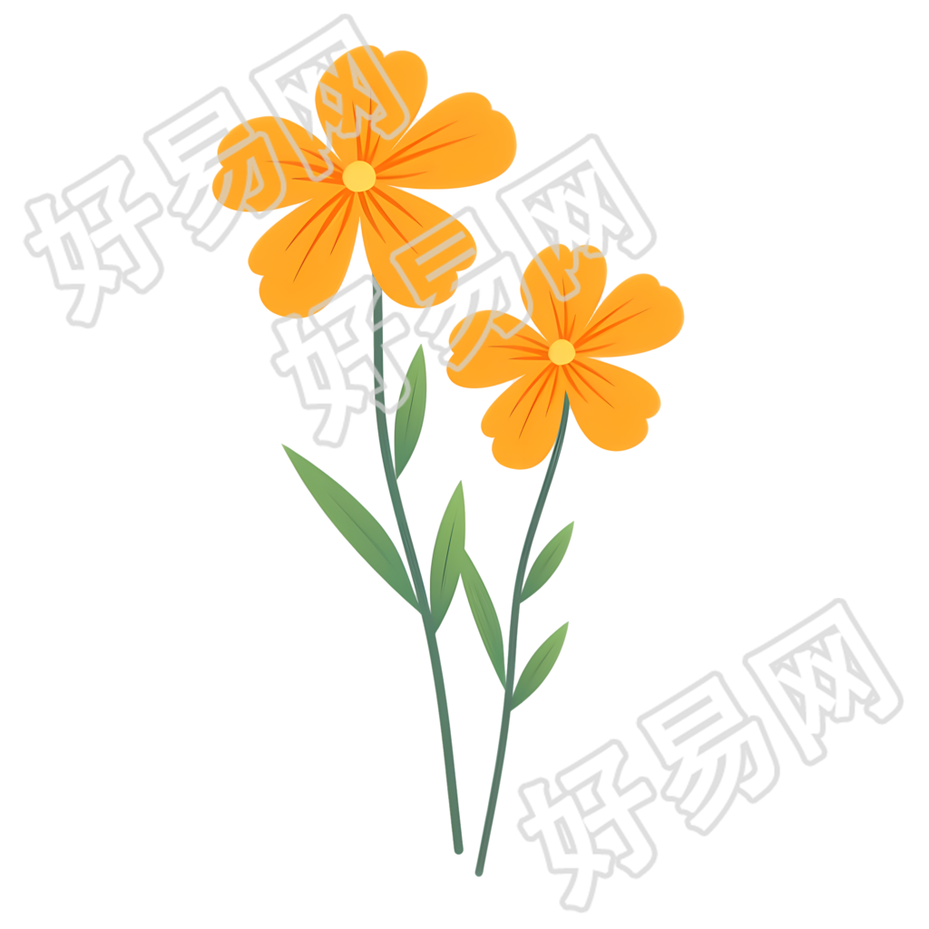 小花装饰性素材
