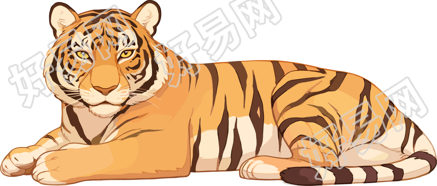 老虎珍稀动物插图
