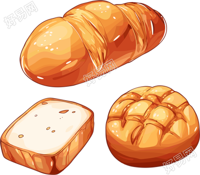 菠萝包美味面包插图