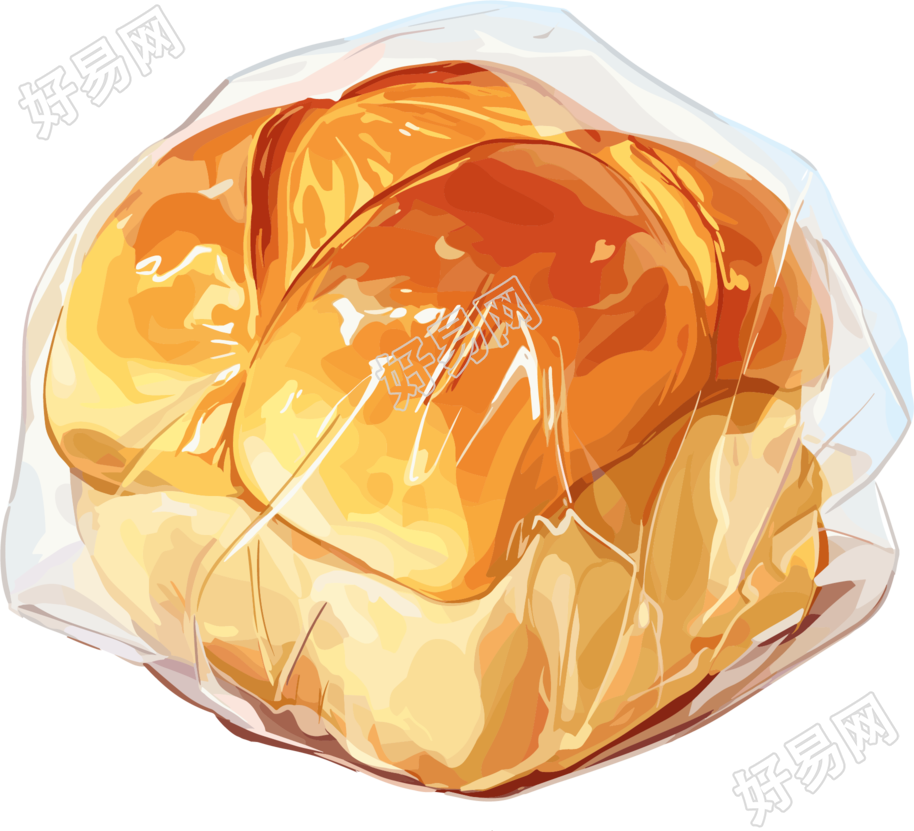 美味面包包装袋插图