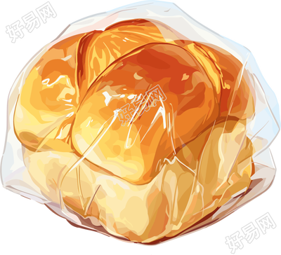 美味面包包装袋插图