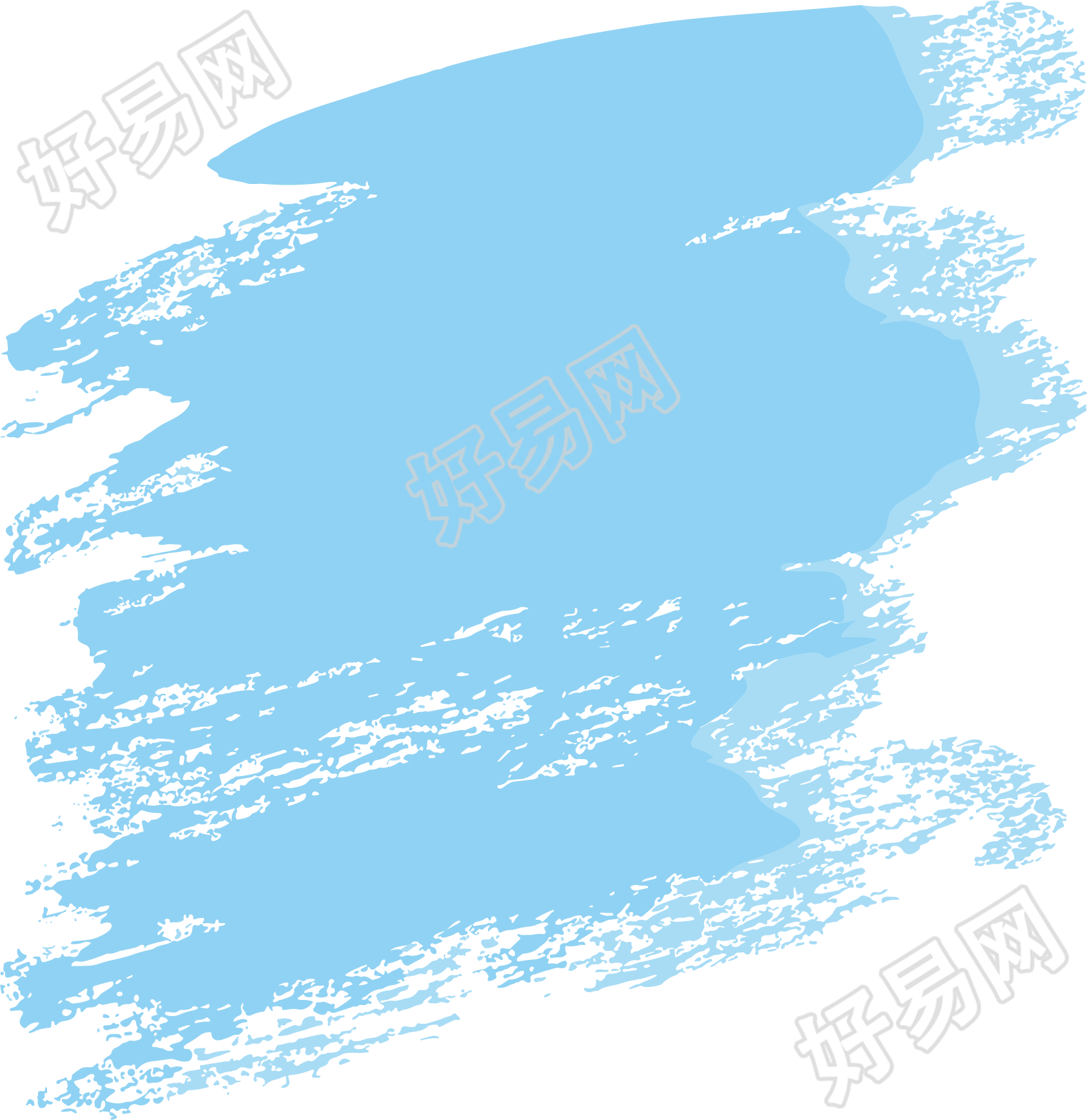 蜡笔涂抹插画设计素材