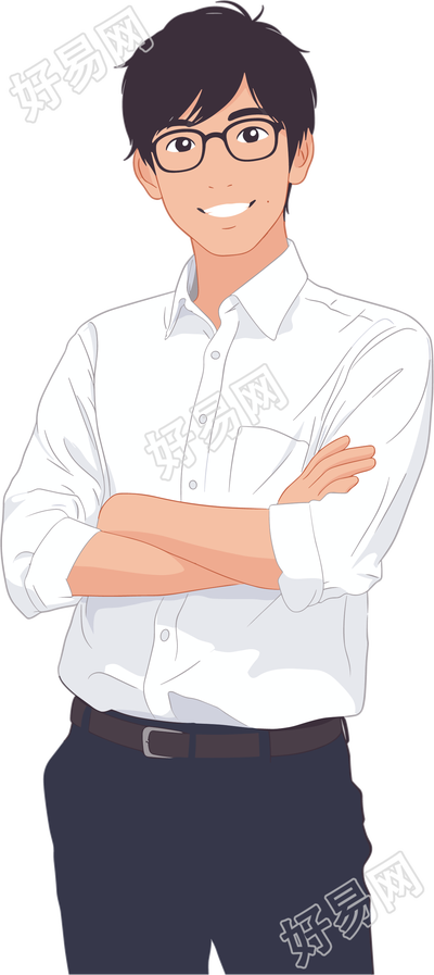 培训老师简笔画素材