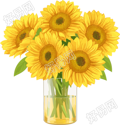 花瓶矢量插图