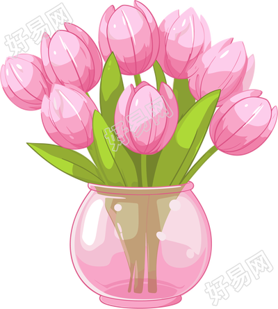 花瓶花束插图