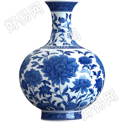 陶瓷花瓶图形素材