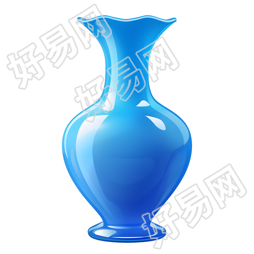 陶瓷花瓶简约插图