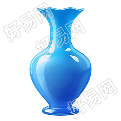陶瓷花瓶简约插图