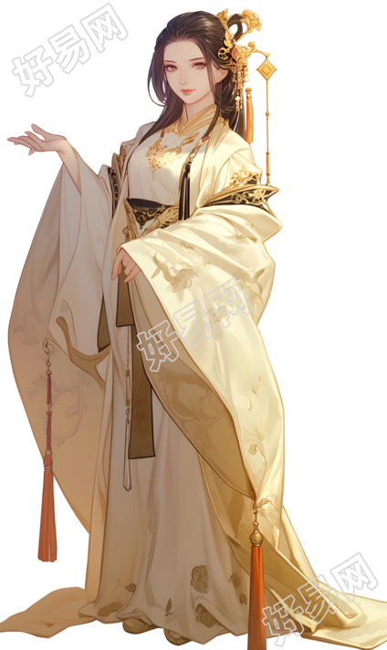 古装美女插画