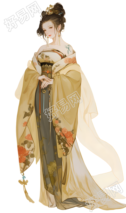 古装美女唯美插图
