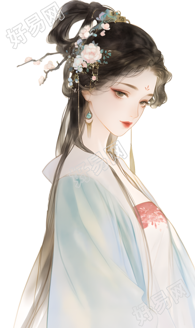 古装美女商用图形素材