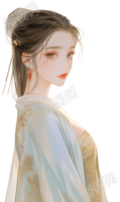 古装美女高清图形素材