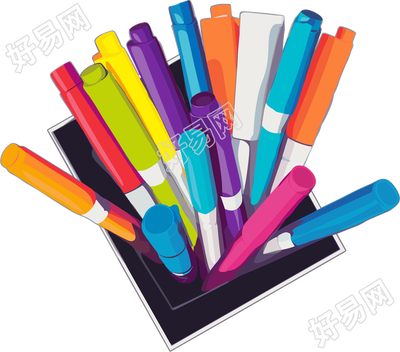 马克笔PNG图形素材