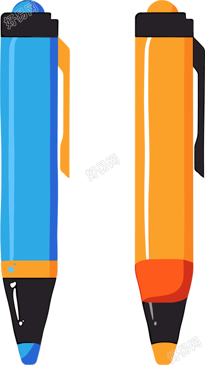 马克笔创意插图