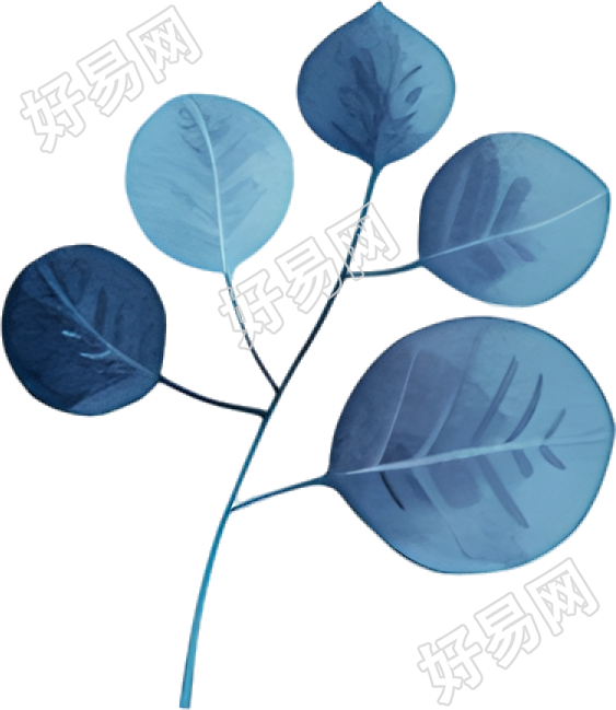 水彩叶子高清元素