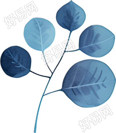 水彩叶子高清元素