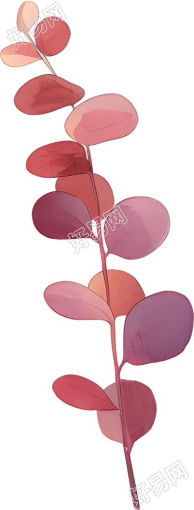 水彩植物高清插图