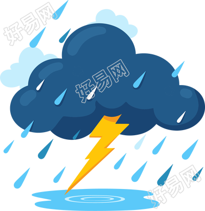 暴风雨图标素材