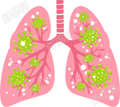 肺细菌商业设计素材