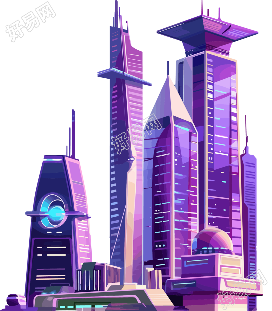 未来城市科技元素