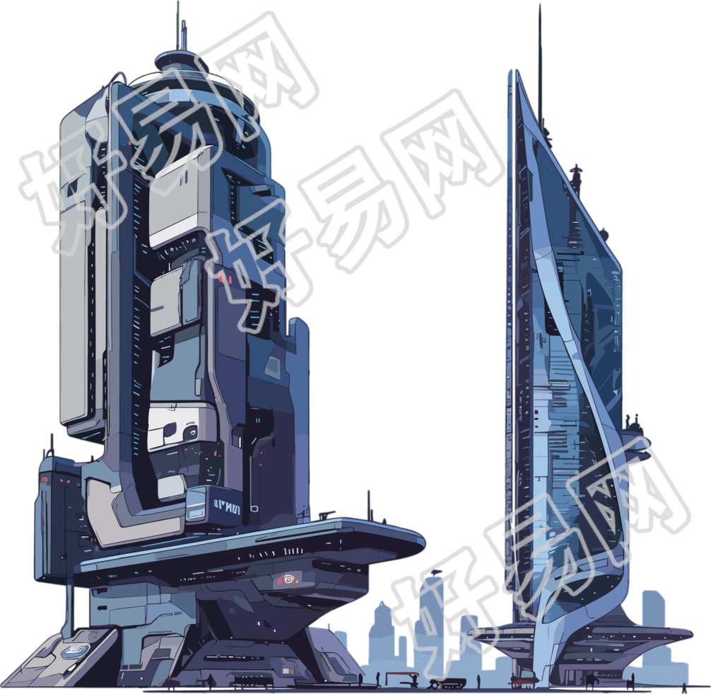 未来城市高清图形素材