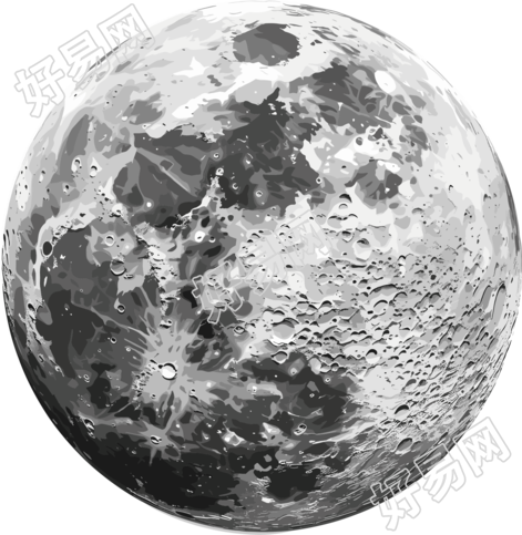 月球高清插图