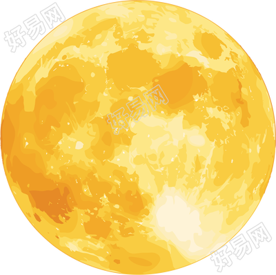 月球商用插画
