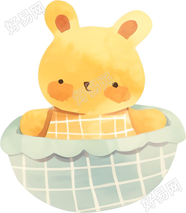 婴儿玩具插画设计元素