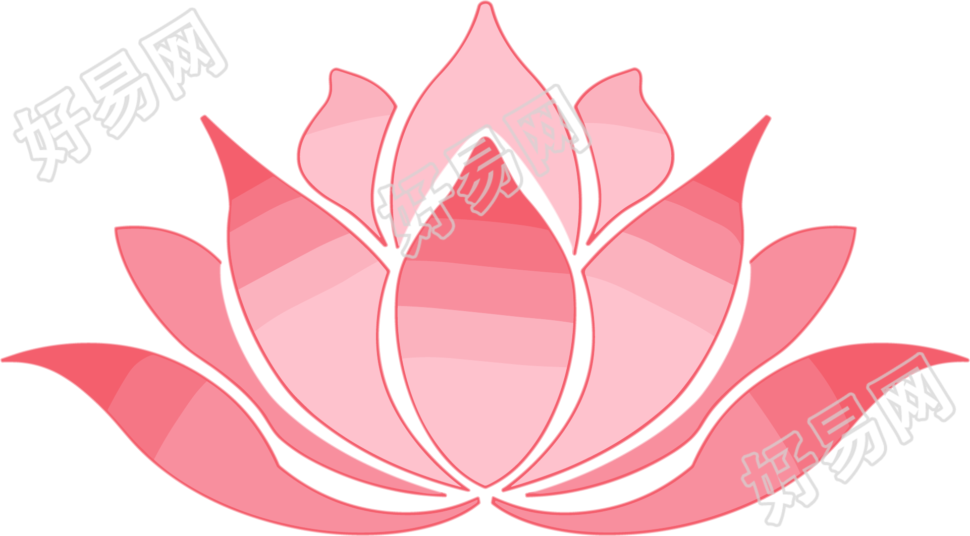 粉色莲花logo插图
