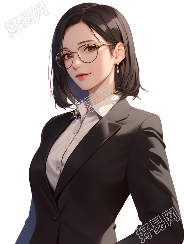 公务员PNG素材