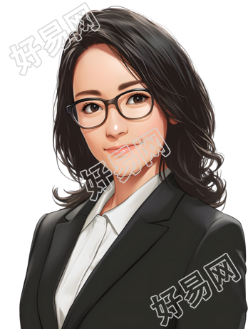 公务员插画元素