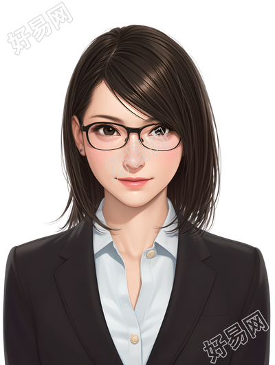 公务员创意设计元素