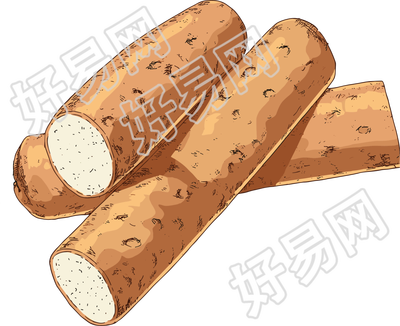 山药插画设计元素