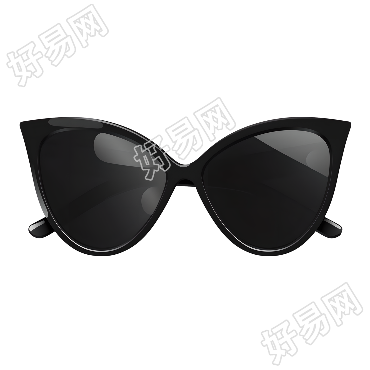 墨镜创意插图