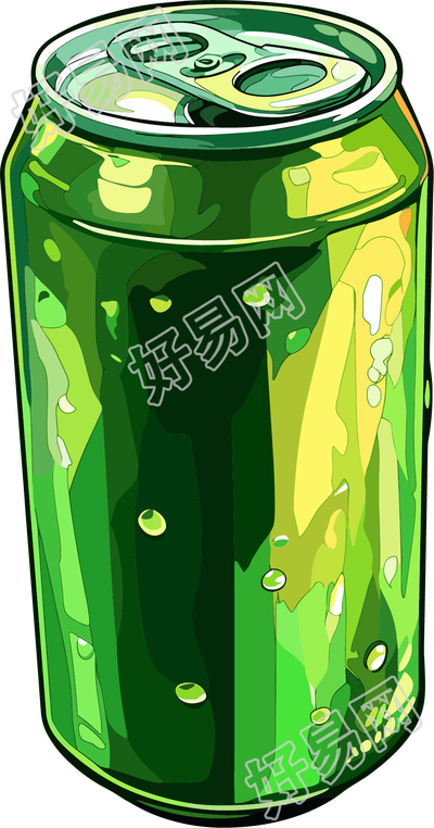 啤酒插画设计元素