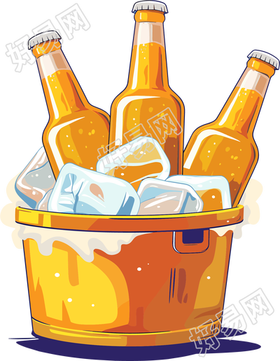 冰镇啤酒元素