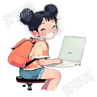 可爱小女孩高清素材