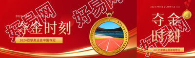 巴黎奥运会夺金时刻公众号封面图