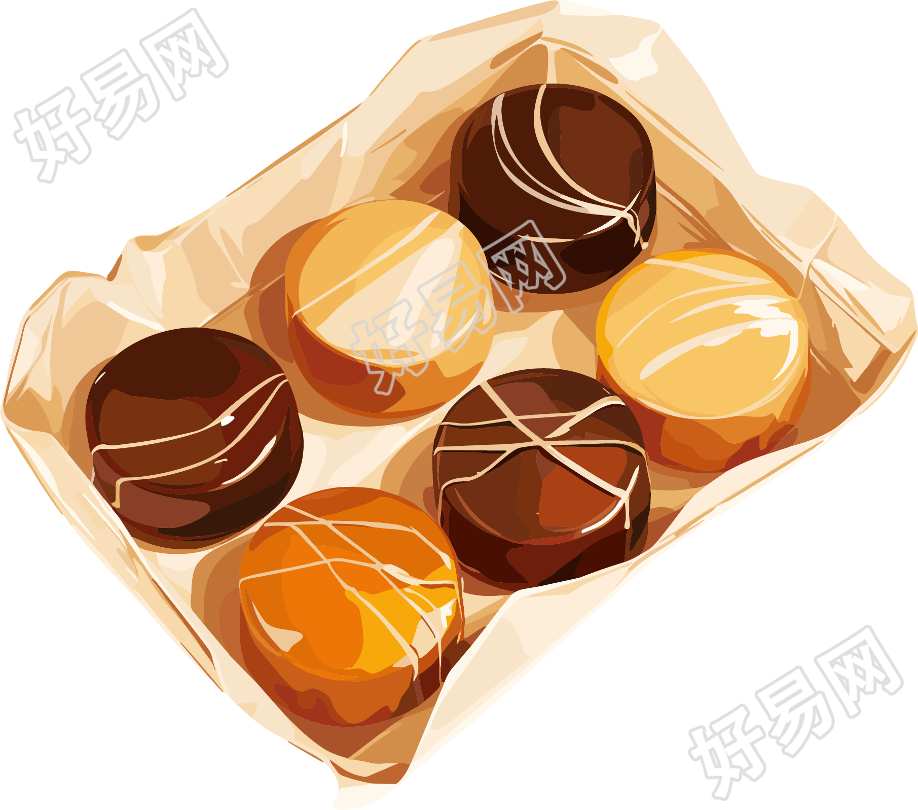 咖啡糖图形素材