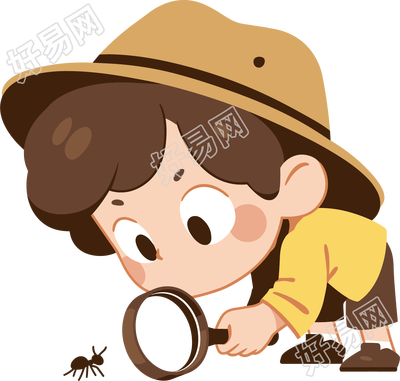 观察昆虫高清图形素材